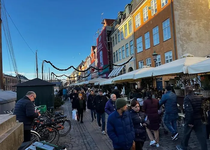 Charmerende Ved Nyhavn 1 Sal Daire Kopenhag